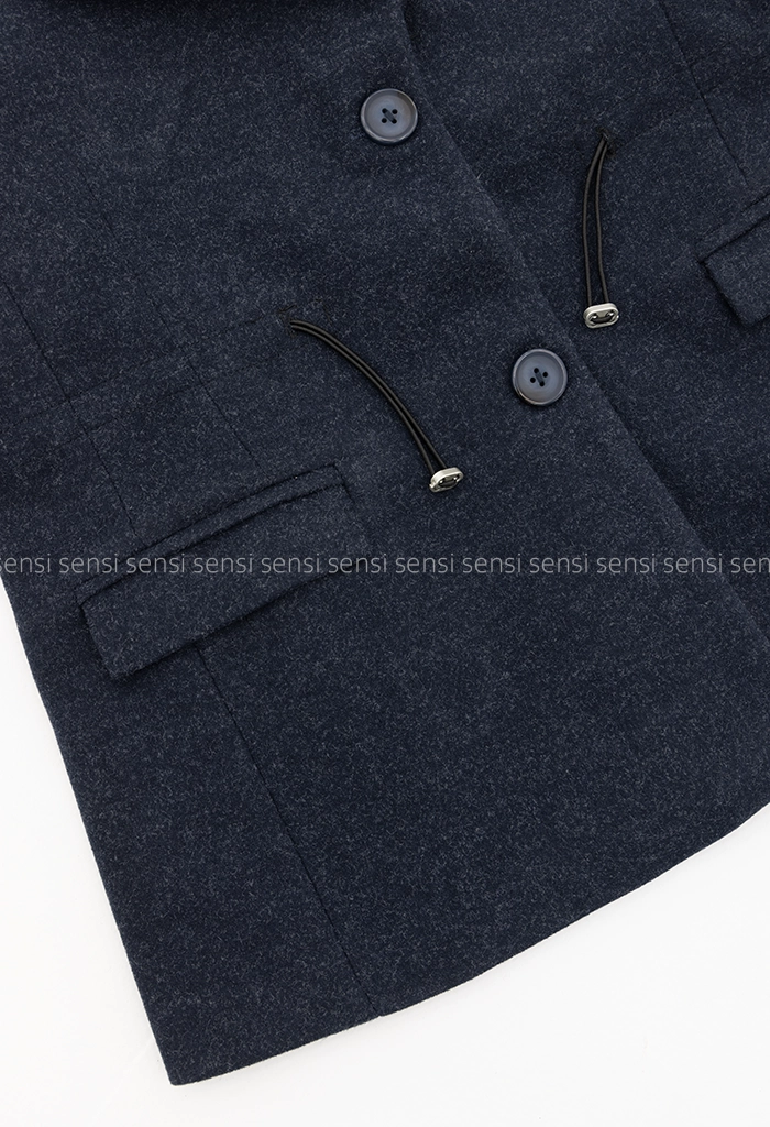 کت فوتر کمر گت آستر دار کد1005178